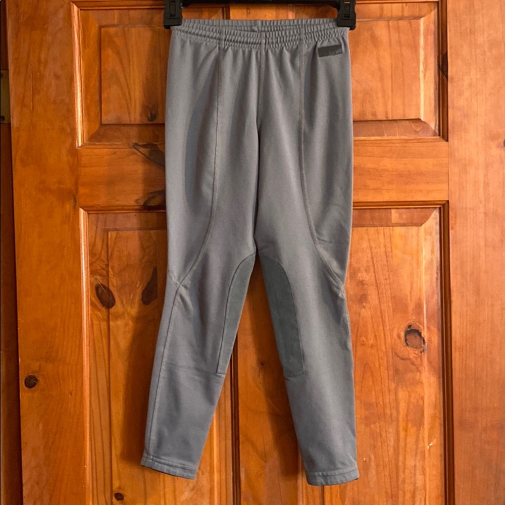 Kerrits Gray Breeches, Girls Medium